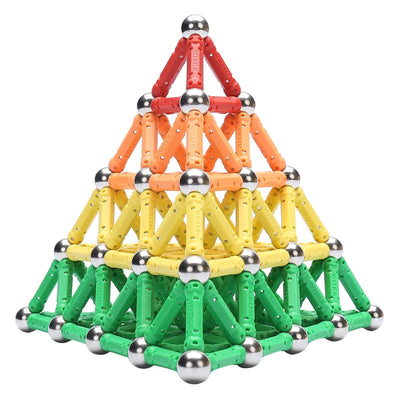 WITKA Magnetic Building Sticks for Brain Training, 230 Pieces (Open Box) - VMInnovations