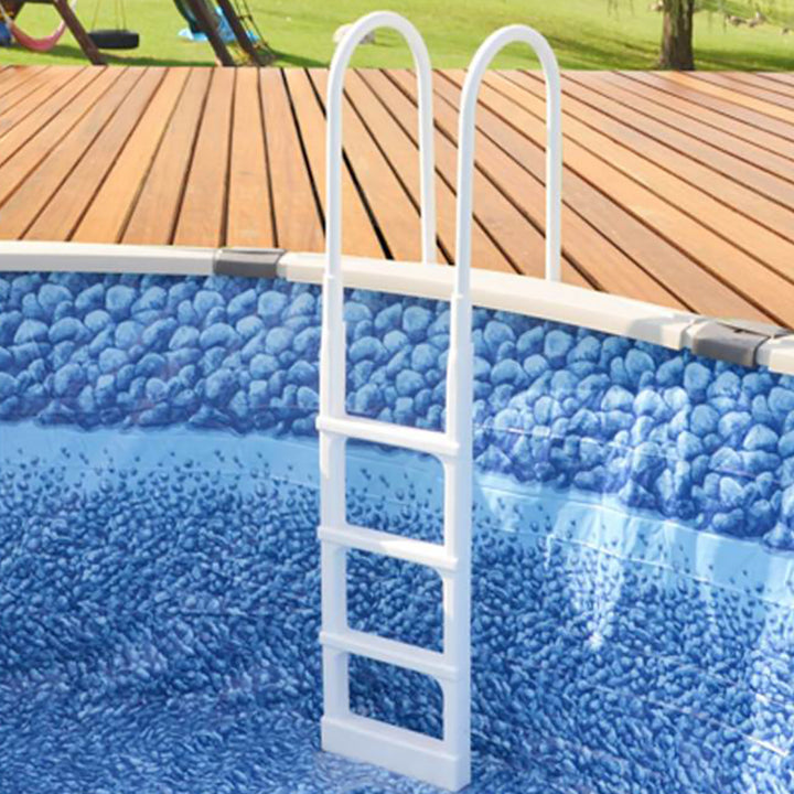 Main Access 200300 ProSeries Above Ground Pool Step Ladder White (For Parts)