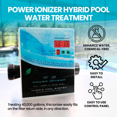 Main Access Power Ionizer Hybrid Complete Pool Care Sanitation System (Used) - VMInnovations