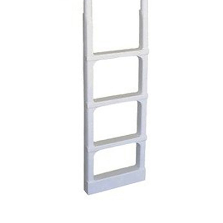 New Main Access 200300 ProSeries Above Ground Swimming Pool Step Ladder, White