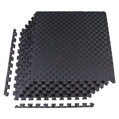 BalanceFrom Fitness Foam Interlocking Exercise Mat, 24 Square Feet (Open Box)
