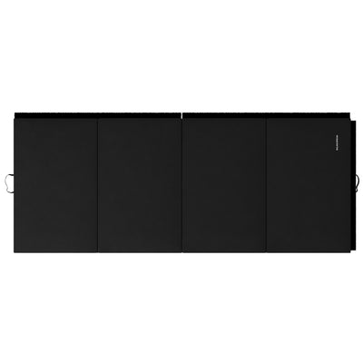 BalanceFrom 4' x 6' x 2" All Purpose Fitness Gymnastics Gym Mat, Black (Used)