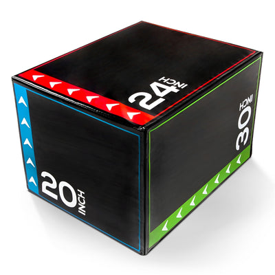 BalanceFrom Fitness 16 Pound Versatile 3 in 1 Plyometric Jumping Exercise Box