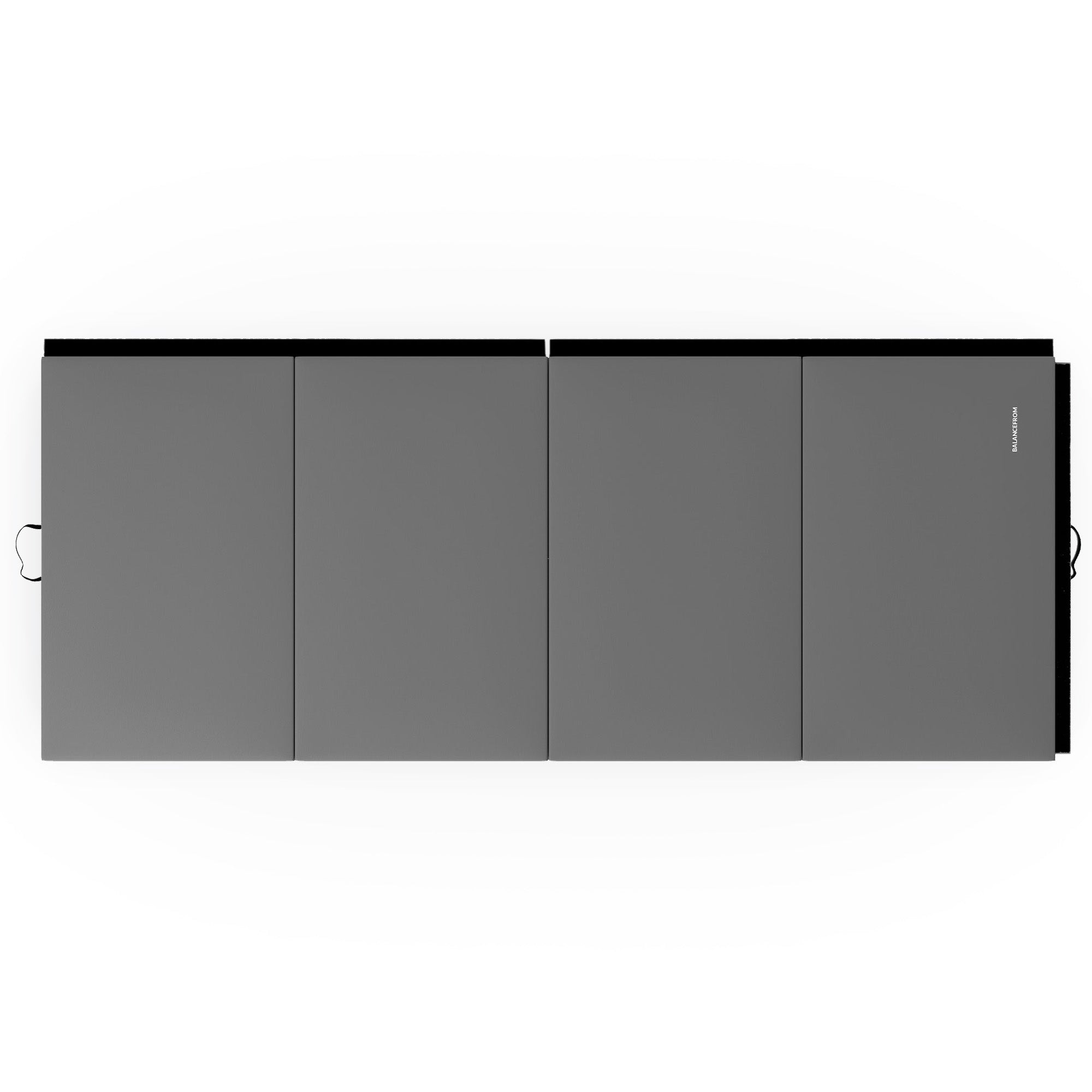 BalanceFrom GoGym 120x48in All Purpose Folding Gymnastics Mat, Gray (Open Box)