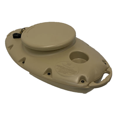 CreekKooler PuP Portable Floating Insulated 15 Quart Kayak Cooler Tan (Open Box) - VMInnovations