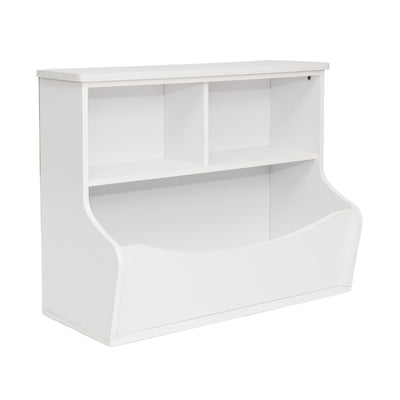 PJ Wood Multi-Functional Bookcase, Store or Display Books of Different Sizes - VMInnovations