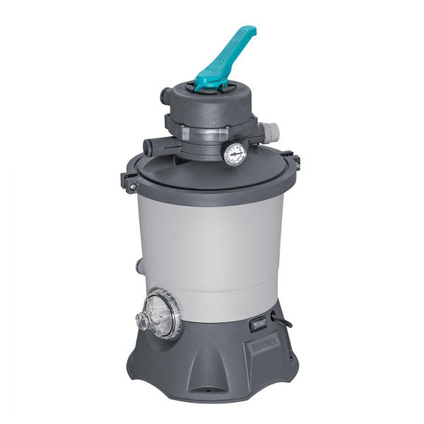 Bestway 950 Gallon Sand Filter Pump for Above Ground Outdoor Swimming Pools