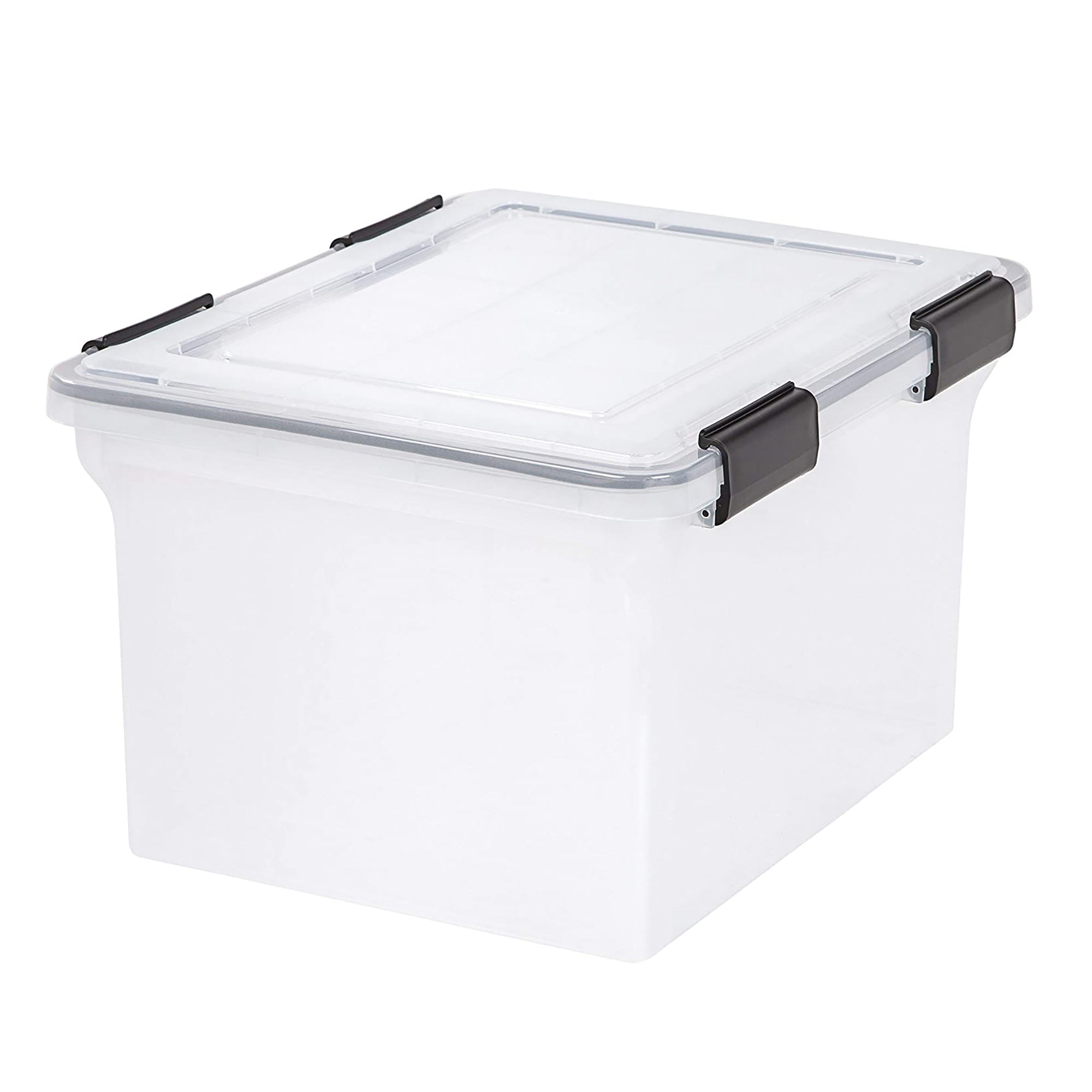 IRIS USA 32qt Letter & Legal Size Weather Tight Storage Container (18 Pack)