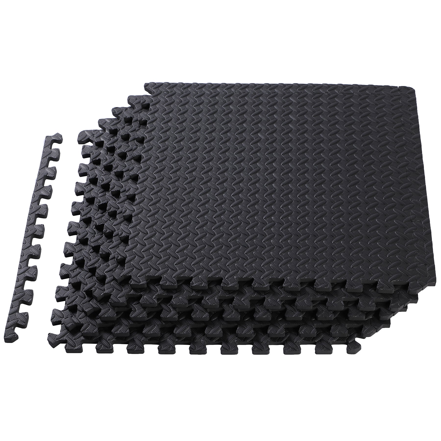 HolaHatha EVA Foam Puzzle Exercise Gym Equipment Floor Mat Interlocking Tiles (For Parts)