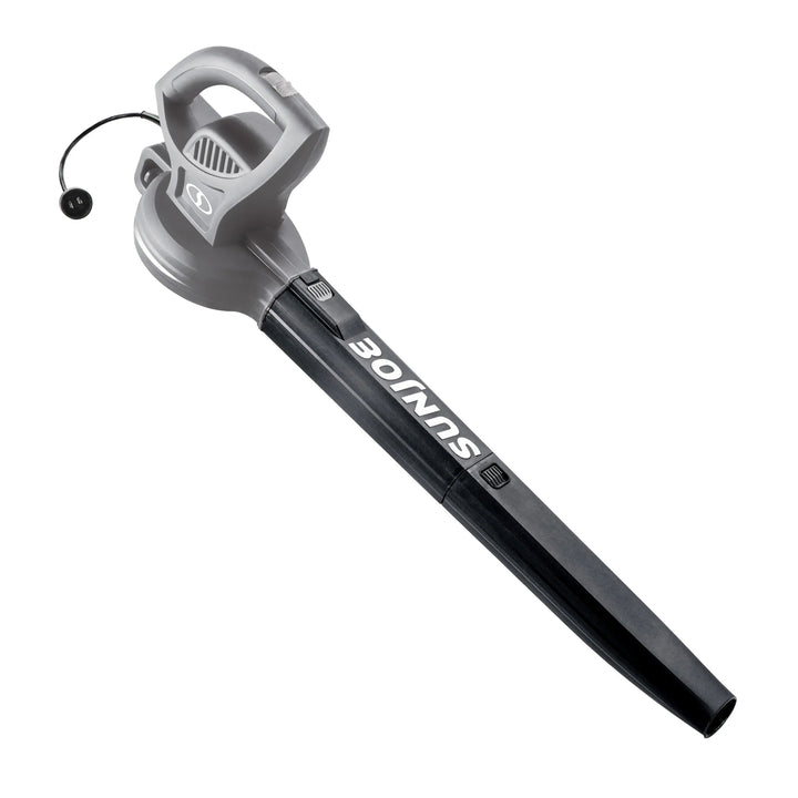 Sun Joe Electric Leaf Blower, 6 Amp Motor, 155 MPH Air Speed, Gray (Open Box) - VMInnovations