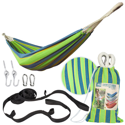 Bliss Hammocks Single Hammock w/ Rope Loops & Tree Straps, 220lb (Used) - VMInnovations