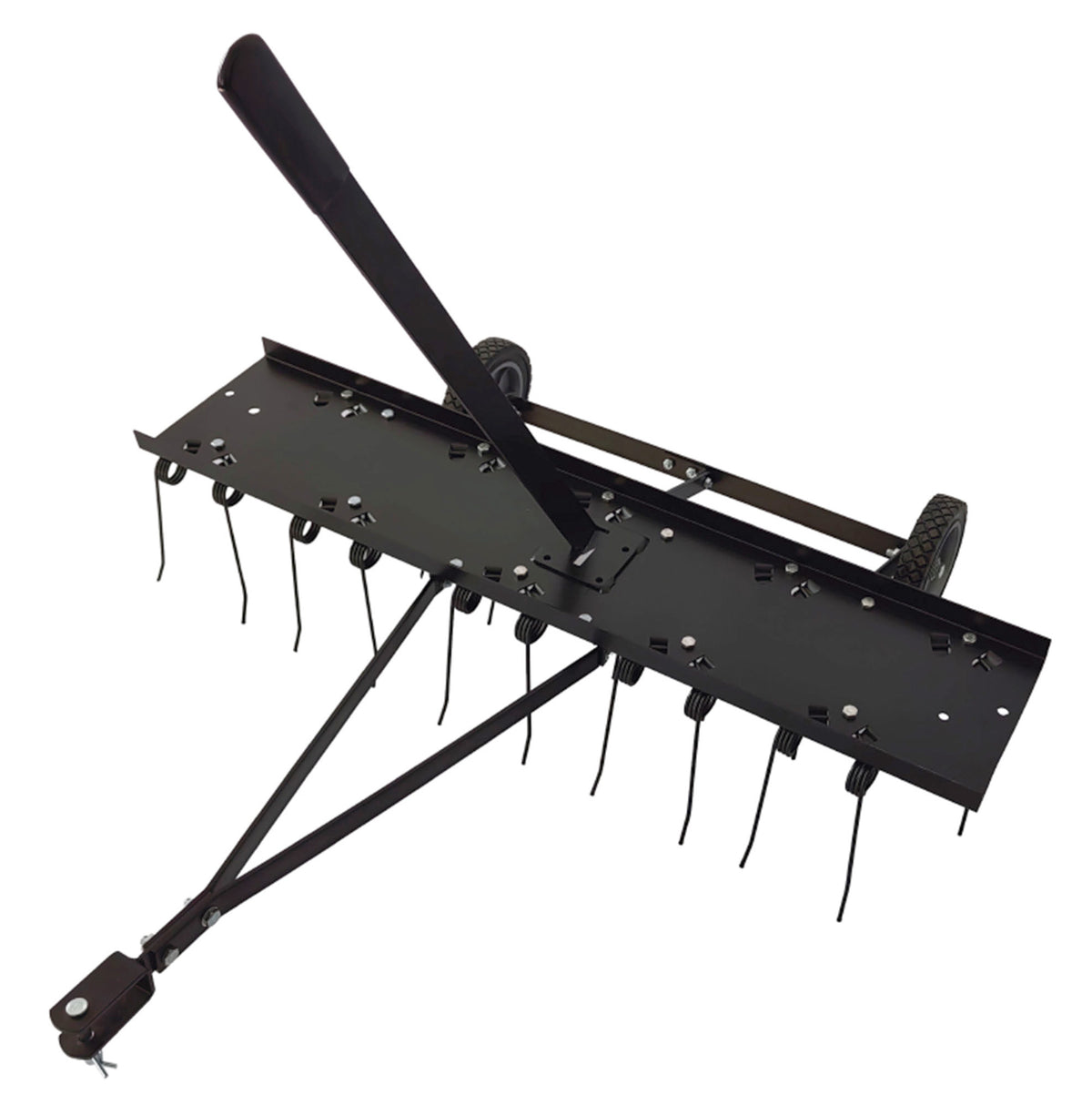 Yard Tuff Dethatcher, 40" Pull Behind Thatcher for Lawn Mower & ATVs (Open Box) - VMInnovations