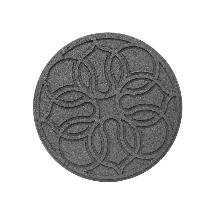Garden Central 4 Pack 18"x18" Pendant Round Decorative Stepping Stones(Open Box)