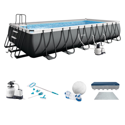 Intex 24' x 12' x 52" Ultra XTR Frame Swimming Pool Set + Pump (Open Box)