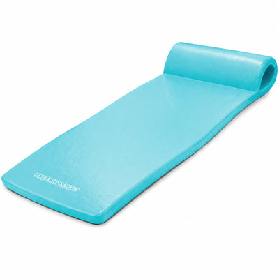 TRC Recreation Ultra Sunsation 2.5 Inch Thick Foam Pool Float Mat, Tropical Teal