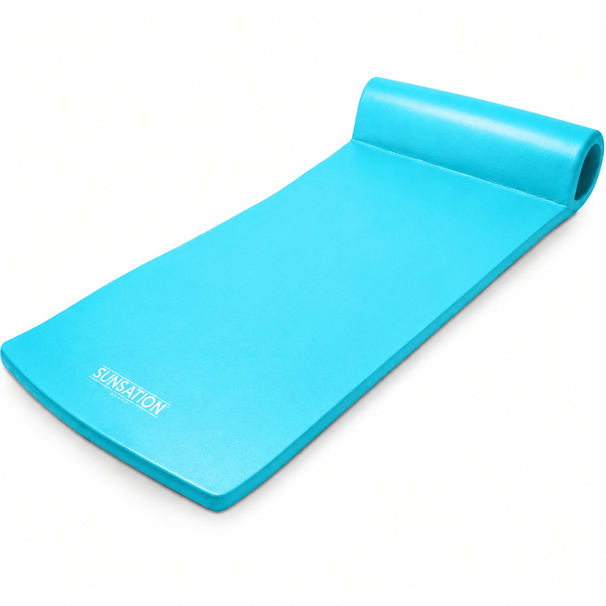 TRC Recreation Sunsation 1.75" Foam Lounger Pool Float, Tropical Teal (Open Box) - VMInnovations