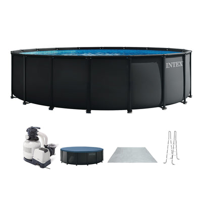 INTEX Ultra XTR 18ft x 52in Frame Above Ground Swimming Pool w/Pump (For Parts) - VMInnovations