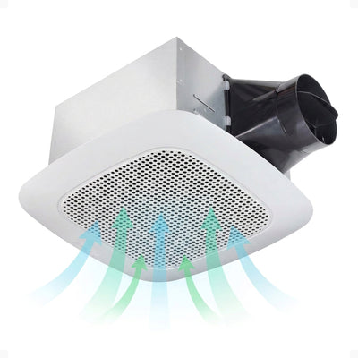 Delta Breez 110 CFM Ceiling Exhaust Fan with Bluetooth Stereo Speaker (Open Box)
