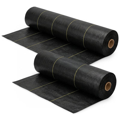 DeWitt P5 5 x 250-Foot 5-Ounce Weed Barrier w/ 3 x 250-Foot 5-Ounce Weed Barrier