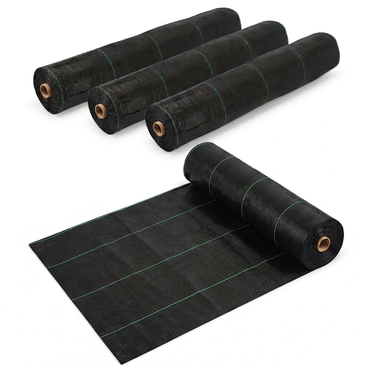 DeWitt 20 Year 4.1-Ounce Landscape Weed Barrier Fabric, 4 x 250 Feet (4 Pack)