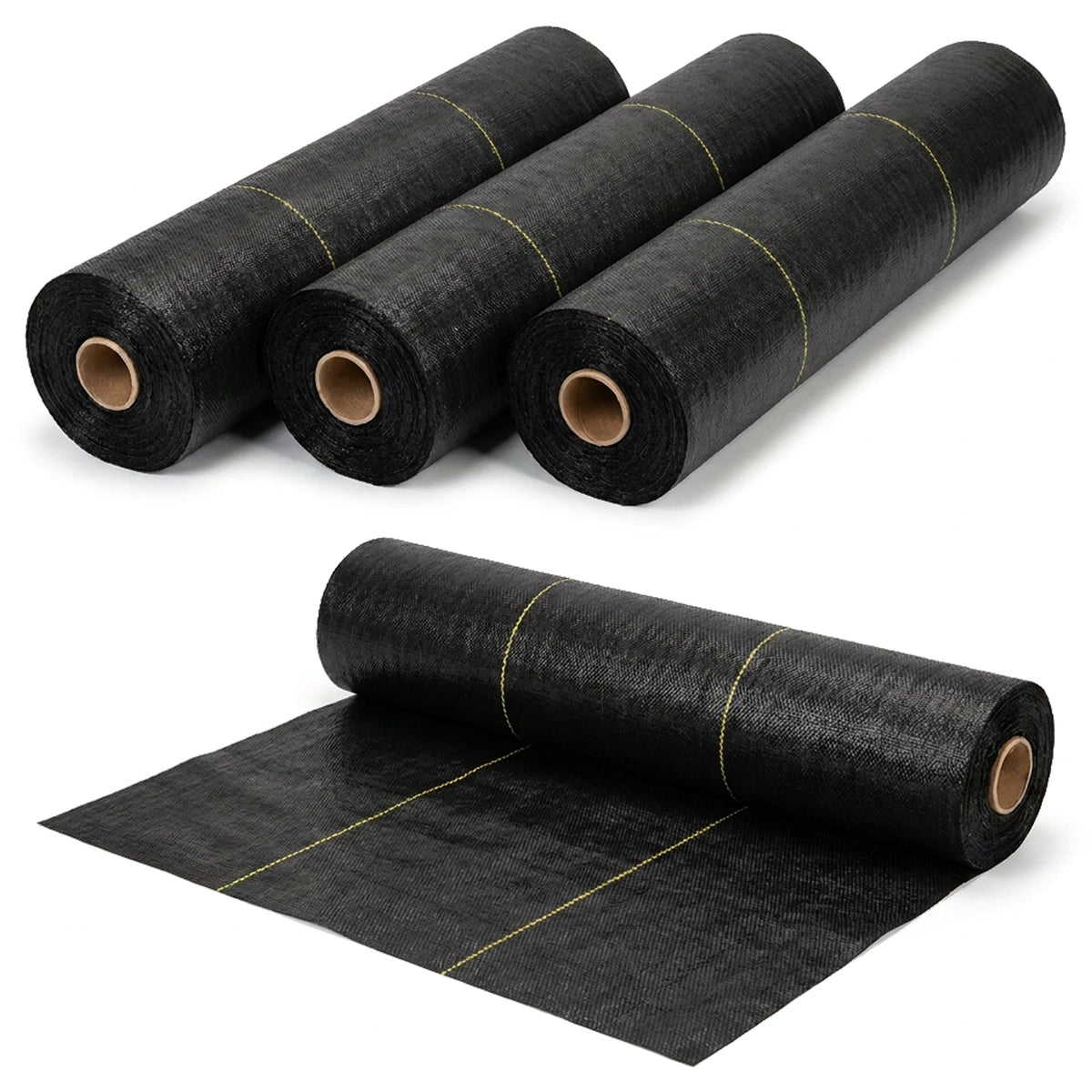 DeWitt P3 Pro 5 Commercial Landscape 5-Oz Weed Barrier Fabric, 3 x 250' (4 Pack)