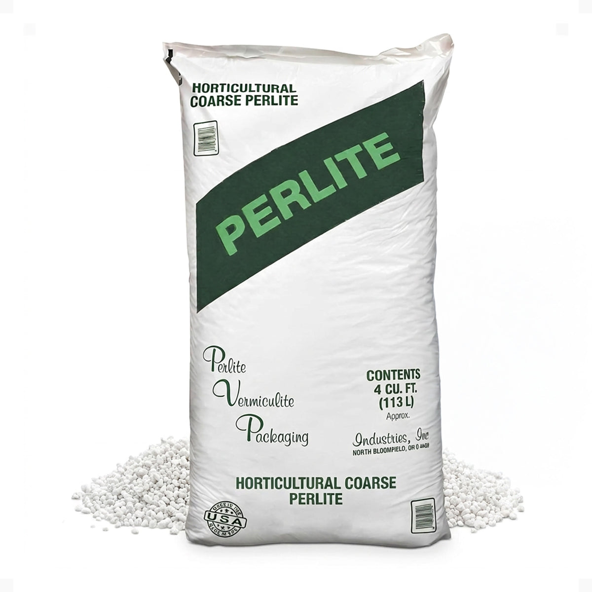 PVP Industries Organic Coarse Perlite Planting Soil Additive, 4 cu. ft., White (Open Box)