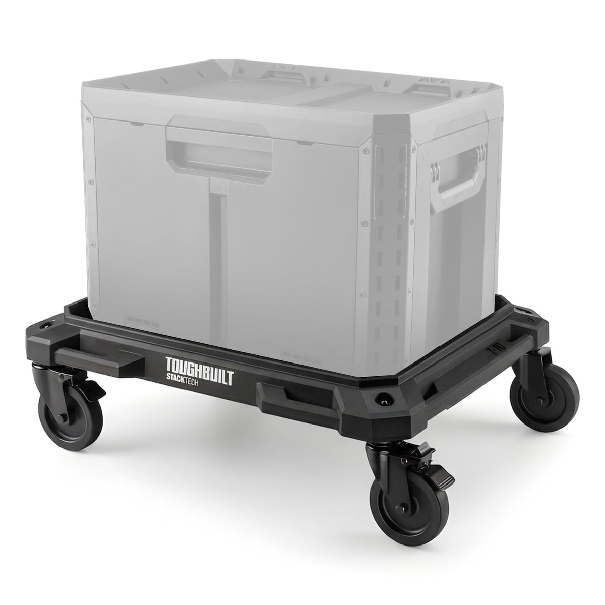 ToughBuilt 4-Wheel Cart, Rolling Dolly for StackTech Tool Boxes & Organizers
