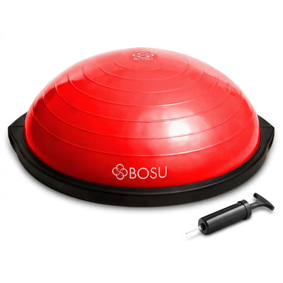 BOSU 26" Yoga Sports Pro Balance Ball Exercise Equipment, Red/Black (Used)