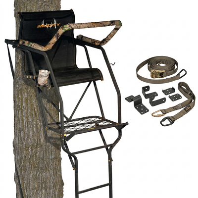 Muddy The Stronghold 1.5 Deer Hunting Ladderstand Climbing Tree Stand(For Parts) - VMInnovations
