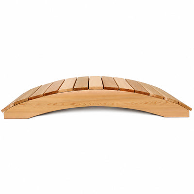 All Things Cedar 4 Foot Bridge, Red Western Cedar, 47 x 36 x 7 Inches(For Parts) - VMInnovations