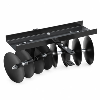 Field Tuff 39" Tow Behind Soil Cultivator Sleeve Hitch Disc Harrow(Open Box)