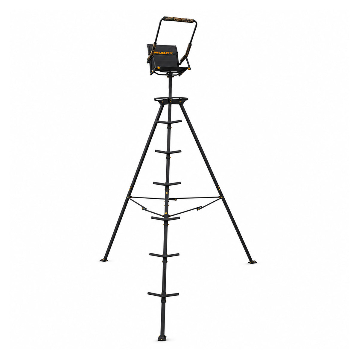 Muddy Nomad 12 Foot High Deer Hunting Tri-Pod Stand with Swivel Seat (For Parts)