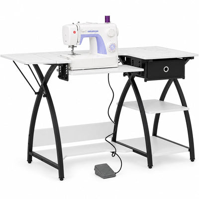 Sew Ready Comet Plus Craft Sewing Table with Accurate Fabric Cutting Grid-Top - VMInnovations