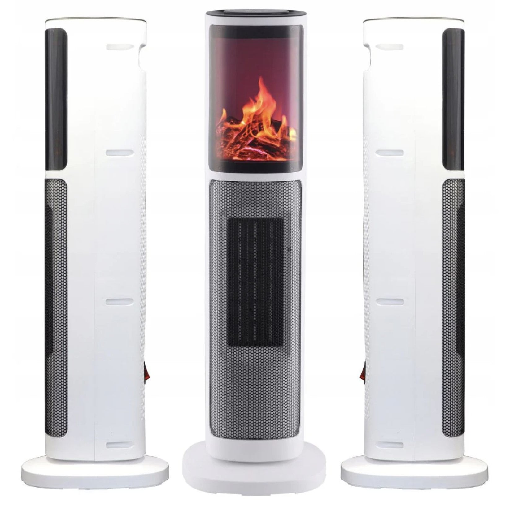 Trustech Tower Space Heater w/Remote, 3 Modes, & Thermostat, White (Open Box) - VMInnovations
