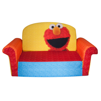 Marshmallow Furniture 2-in-1 Flip Couch Bed, Elmo's Sesame Street (Open Box)