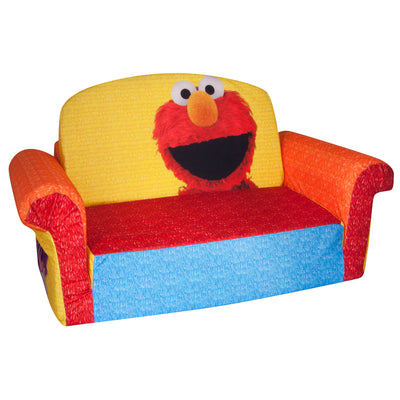 Marshmallow Furniture 2-in-1 Flip Couch Bed, Elmo's Sesame Street (Open Box)