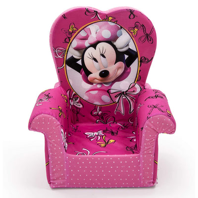 Marshmallow Furniture Comfy Foam Toddler Chair Kids Furniture, Cute Minnie Mouse