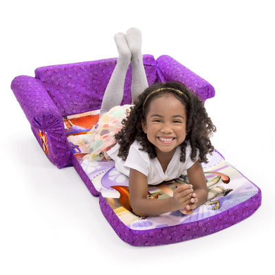 Marshmallow Furniture Comfy 2-in-1 Flip Open Couch Bed Kid's Furniture, Sofia