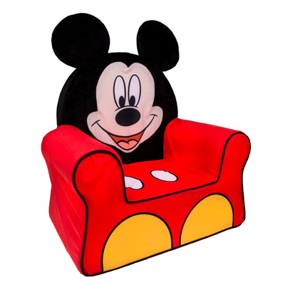 Marshmallow Furniture Foam Toddler Kids Chair, Disney's Mickey Mouse (Open Box)