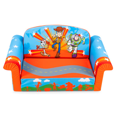 Marshmallow Furniture Kids 2-in-1 Flip Open Foam Compressed Sofa Bed,Toy Story 4
