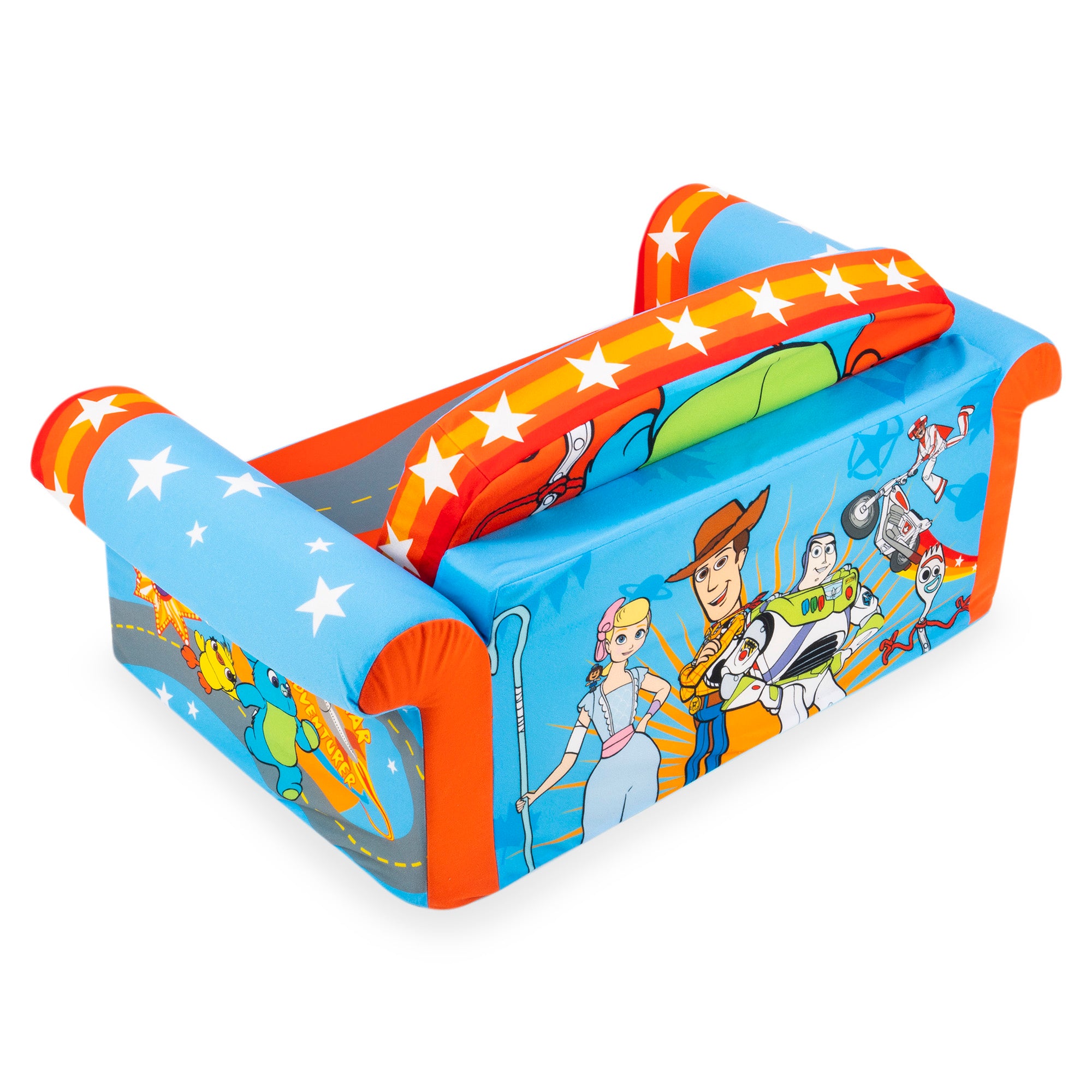 Marshmallow Furniture Kids 2-in-1 Flip Open Foam Sofa Bed, Toy Story 4 (Used) - VMInnovations