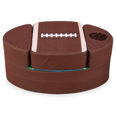 Marshmallow Furniture Flip-See-Do 4-in-1 Foam Toddler Chair, Football