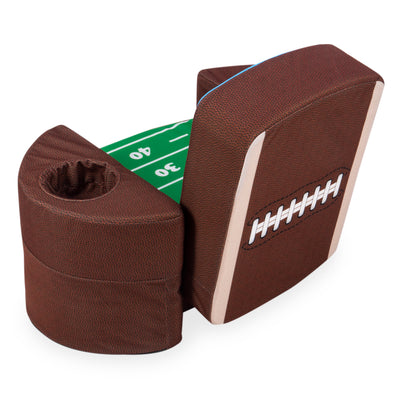 Marshmallow Furniture Flip-See-Do 4-in-1 Foam Toddler Chair, Football