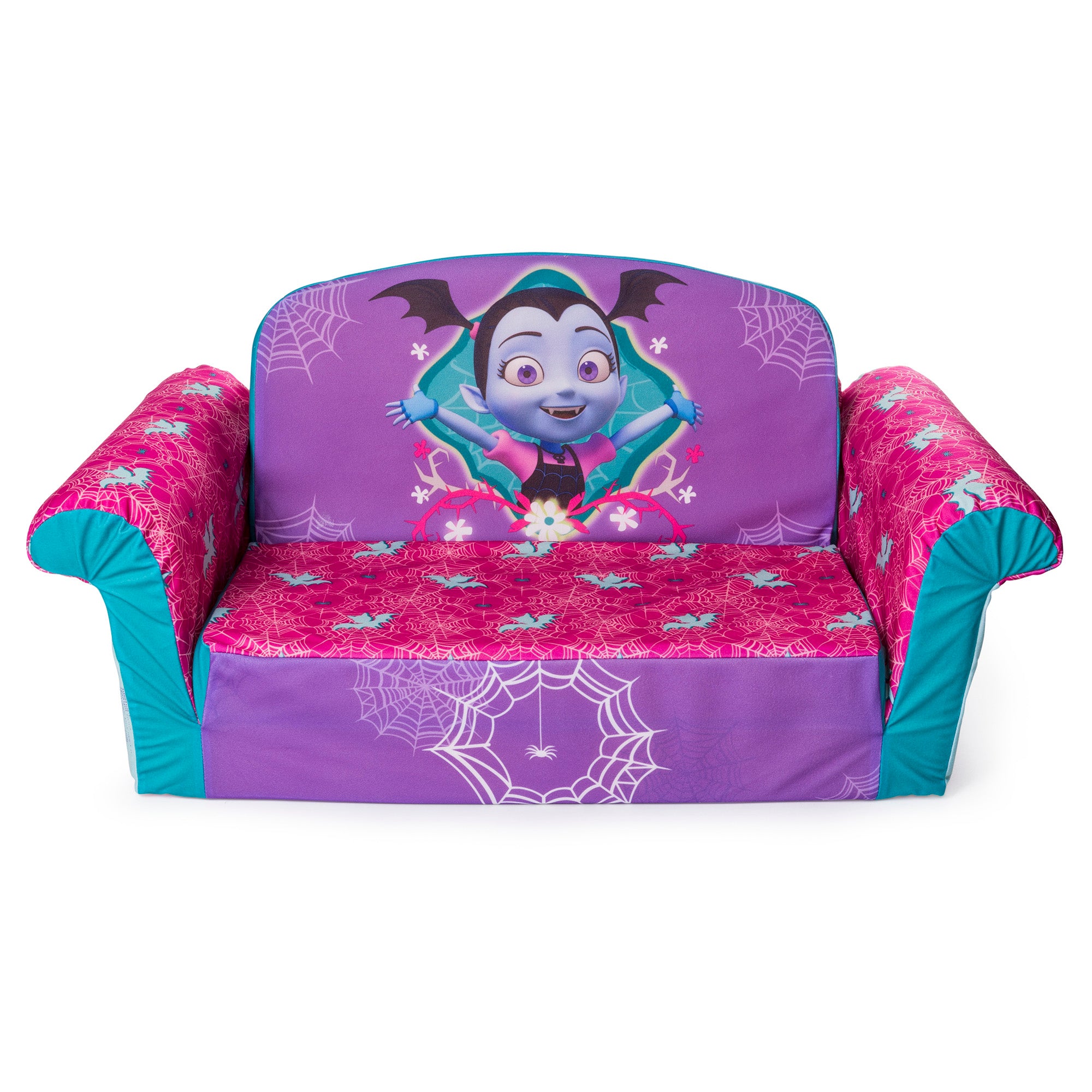 Marshmallow Furniture 2-in-1 Flip Open Couch Bed Children's Furniture (Open Box)