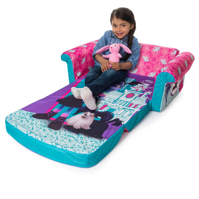 Marshmallow Furniture 2-in-1 Flip Open Couch Bed Children's Furniture (Open Box)