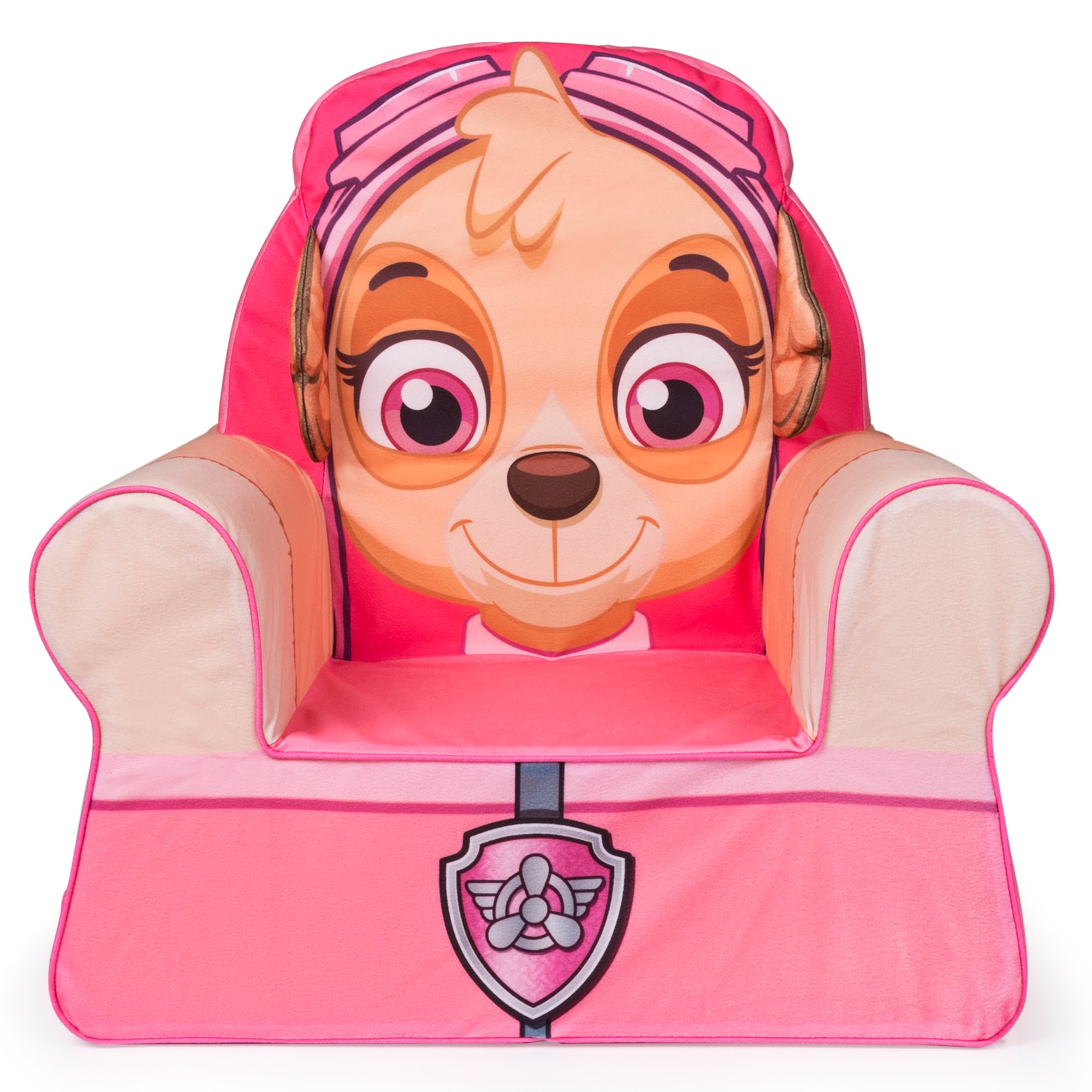 Marshmallow Furniture, Toddler Kid's Comfy Foam Chair, Paw Patrol Skye (Used)