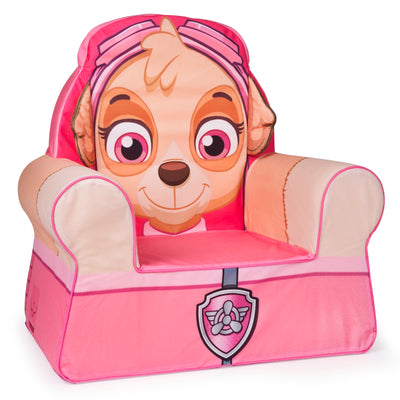 Marshmallow Furniture, Toddler Kid's Comfy Foam Chair, Paw Patrol Skye(Open Box)
