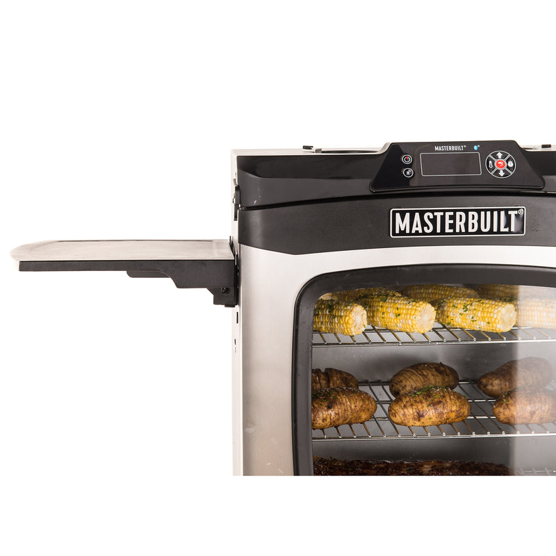 Masterbuilt MES 430S Bluetooth Digital Electric BBQ Smoker, 30 Inch (For Parts)