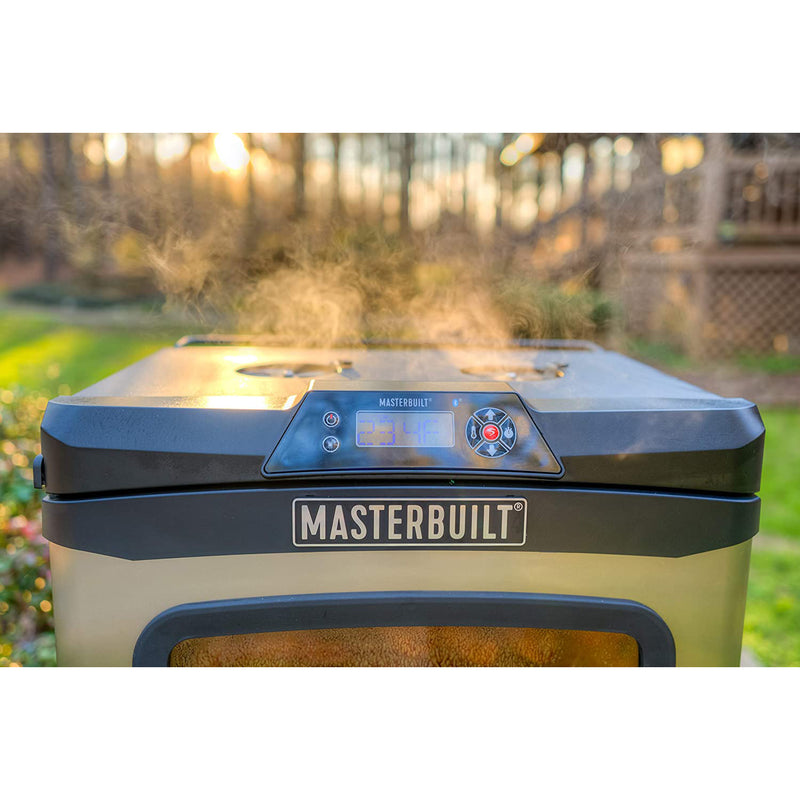 Masterbuilt MES 430S Bluetooth Digital Electric BBQ Smoker, 30 Inch (For Parts)