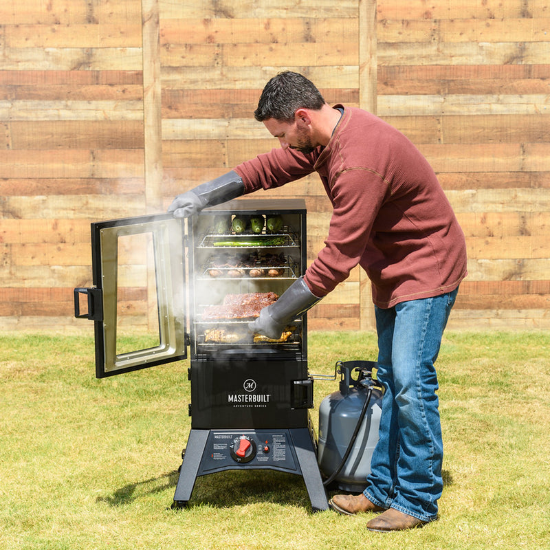 Masterbuilt Adventure Series ThermoTemp XL Propane Smoker, 40 Inch (For Parts)